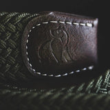 Swole Panda Woven Belt in Blue/Sky Blue