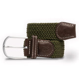 Swole Panda Woven Belt in Khaki