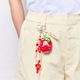 Sylvanian Families Key Chain In Sweet Strawberry