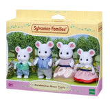 Sylvanian Families Marshmallow Mouse Family