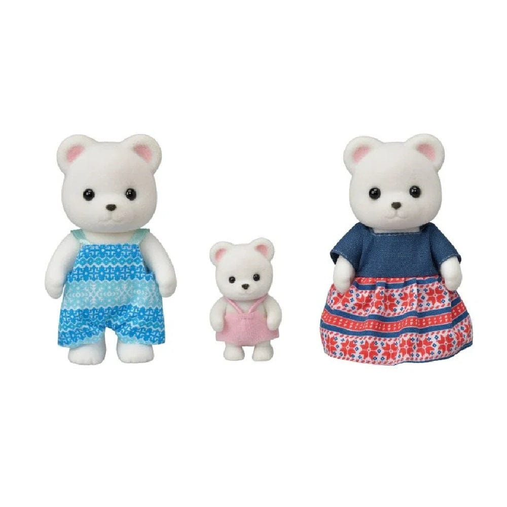 Sylvanian Families Polar Bear Family 3 figures