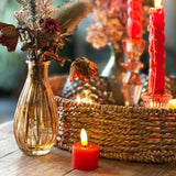 Talking Tables Flameless LED Tealight Candle In Red