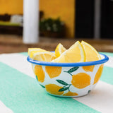 Talking Tables Lemon Enamel Bowl, 12cm