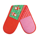 Talking Tables Santa Double Christmas Oven Gloves