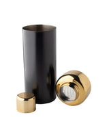 Taproom Cobbler Cocktail Shaker In Black & Gold, 650ml
