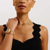 Ted Baker Sharmay Scallop Detail Midi Knit Dress