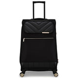 Ted Baker Albany Medium 4 Wheel Trolley In Black
