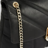 Ted Baker Ayahlin Puffer Quilted Leather Crossbody Bag Black