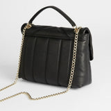 Ted Baker Ayahlin Puffer Quilted Leather Crossbody Bag Black