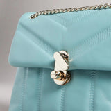 Ted Baker Ayalina Quilted Puffer Small Shoulder Bag Blue