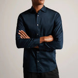 Ted Baker Bellow Print Shirt Navy