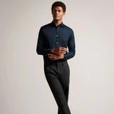 Ted Baker Bellow Print Shirt Navy