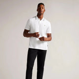 Ted Baker Camdn Short Sleeve Polo Shirt in White