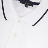 Ted Baker Camdn Short Sleeve Polo Shirt in White