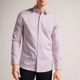 Ted Baker Conifur Long Sleeve Circle Geometric Print Shirt