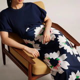 Ted Baker Daysiah Ponte Top Dress With Midi Skirt