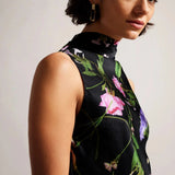 Ted Baker Demitri Floral Cowl Neck Top