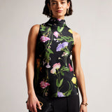 Ted Baker Demitri Floral Cowl Neck Top