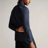 Ted Baker Fonik Long Sleeve Poplin Shirt Navy