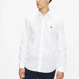 Ted Baker Fonik Ls Poplin Shirt White