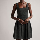 Ted Baker Glitzia Metallic Skater Dress