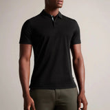 Ted Baker Helfin Design Polo Shirt Black