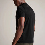Ted Baker Helfin Design Polo Shirt Black