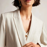 Ted Baker Kllara Relaxed Pinstripe Suit Jacket