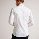Ted Baker KYME Print Shirt White