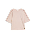 Ted Baker Peyrrie T-Shirt With Zig Zag Stitch In Pink