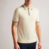 Ted Baker Pierot Trim Polo White