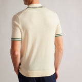 Ted Baker Pierot Trim Polo White