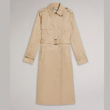 Ted Baker Robbii Lightweight Showerproof Trench Coat Beige