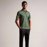 Ted Baker Zeiter Plain Polo Shirt Khaki