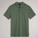 Ted Baker Zeiter Plain Polo Shirt Khaki
