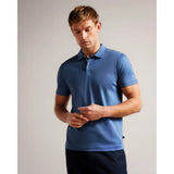 Ted Baker Zeiter Short Sleeve Slim Fit Polo Shirt in Dark Blue