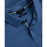 Ted Baker Zeiter Short Sleeve Slim Fit Polo Shirt in Dark Blue