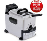 Tefal Oleoclean Compact FR701640 Deep Fryer - Stainless Steel & Black