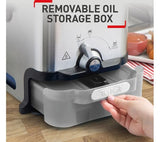 Tefal Oleoclean Compact FR701640 Deep Fryer - Stainless Steel & Black