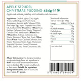The Carved Angel Apple Strudel Christmas Pudding, 454g