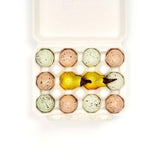 The Chocolate Detective - 12 Christmas Tipsy Partridge In A Pear Tree Eggs 140g