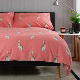 The Lyndon Company Hare Printed Cotton Duvet Set