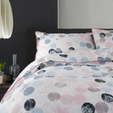The Lyndon Company Othello Duvet Cover Set, Pink