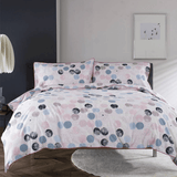 The Lyndon Company Othello Duvet Cover Set, Pink