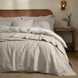 Yard Hebden Quilted Washed Cotton Bedspread In Stone