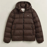 GANT Active Cloud Jacket In Black Brown