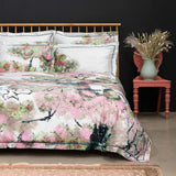 Timorous Beasties Pinyin Tree Duvet Set, Double, Pink