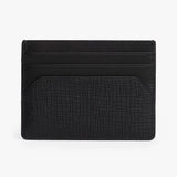 Tommy Hilfiger Flag Credit Card Holder In Black