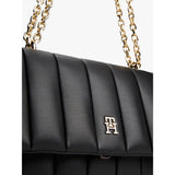 Tommy Hilfiger Chain Strap Crossbody Bag In Black