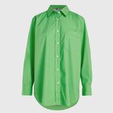Tommy Hilfiger 1985 Poplin Oversized Shirt In Green